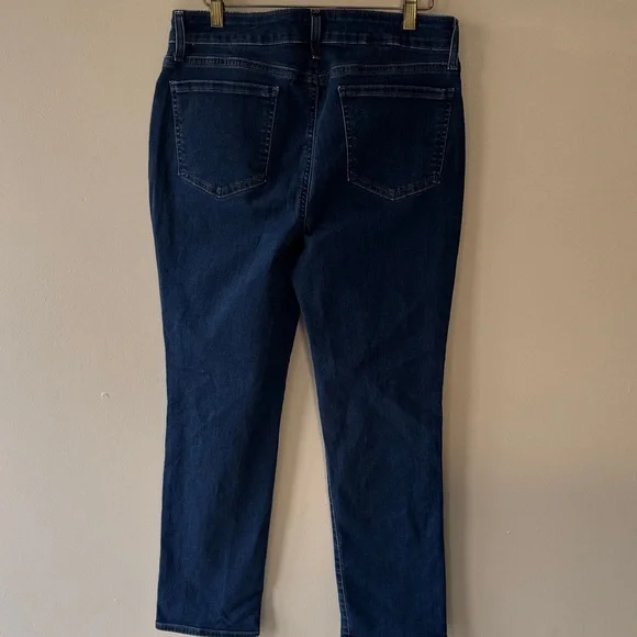 NYDJ Dark Blue Straight Leg Jeans - Picture 8 of 8